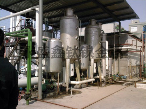 雙效強循環結晶鈦蒸發器